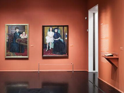 Richard Gerstl, Exhibition view. Courtesy of Neue Galerie