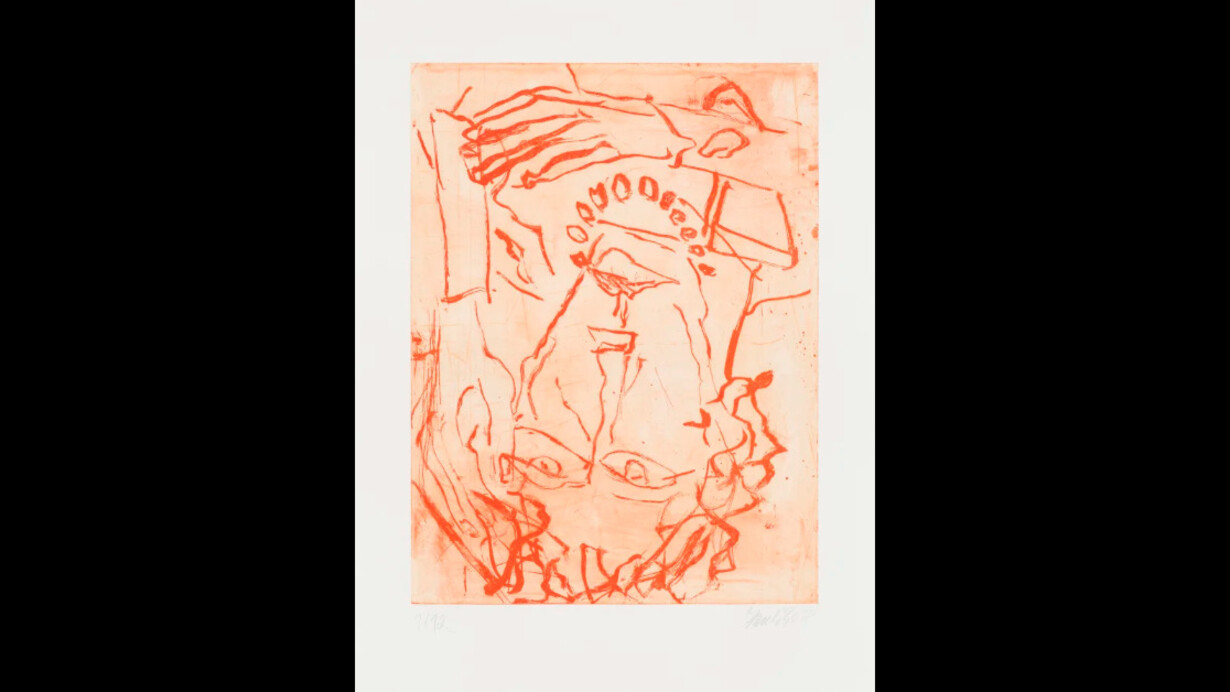 Georg Baselitz. Courtesy of Alan Cristea Gallery