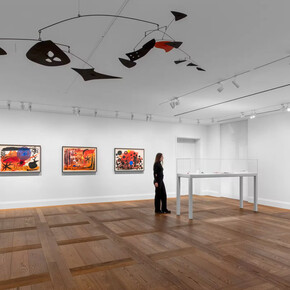 Calder : François Premier, vue de l’exposition. Avec l’aimable autorisation de la galerie Hauser & Wirth