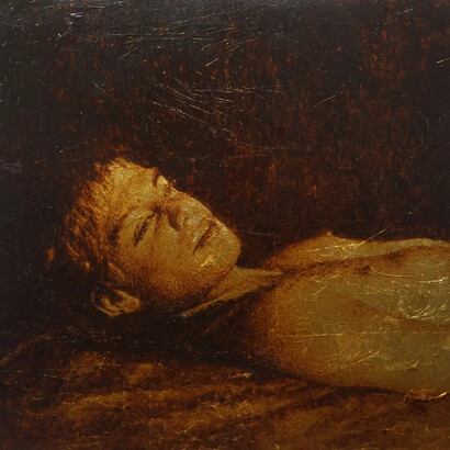 Andy Llanes Bulto, Insomnia (detail), 2026. Courtesy of Arcadia Contemporary