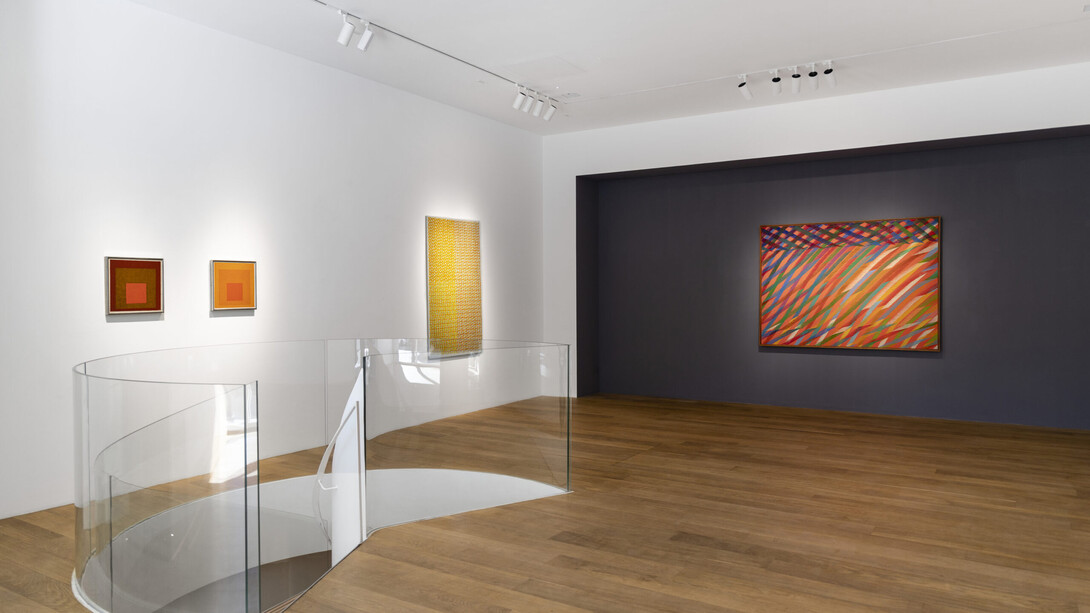 Artistes divers, Moving colors, vue de l'exposition. Avec l'aimable autorisation de la Galerie Tornabuoni Art