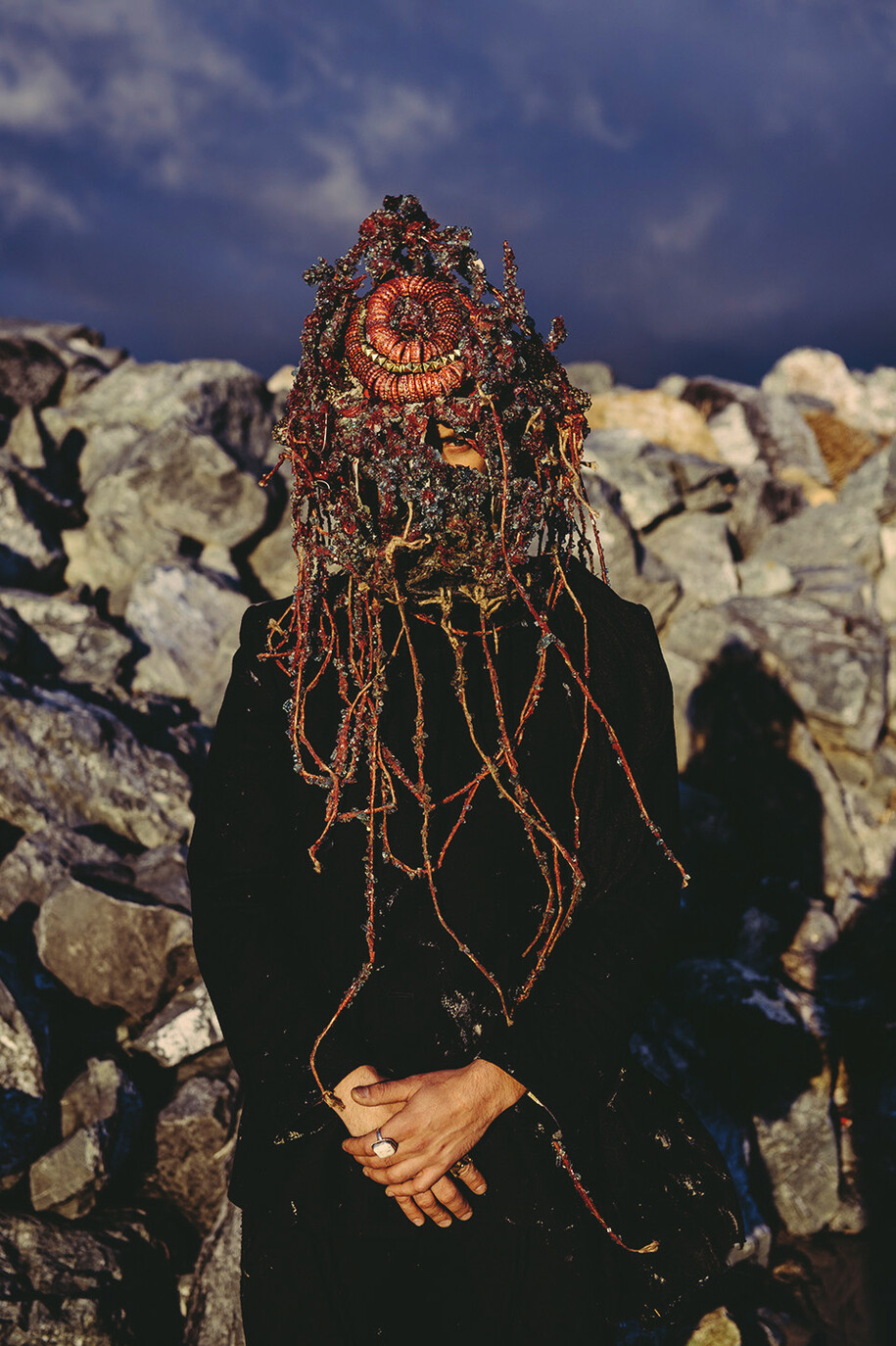 Lucien Shapiro collaboration with Shaun Roberts
Aphonic Ritual Print, 2015, Epson Ultra Premium Luster archival paper Limited edition of 10 Hand numbered and signed by both artists, 20 x 16 inches (image size)