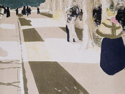 Édouard Vuillard, The Avenue (1899)