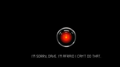 Scena da "2001 Odissea nello spazio", regia di Stanley Kubrick, 1968