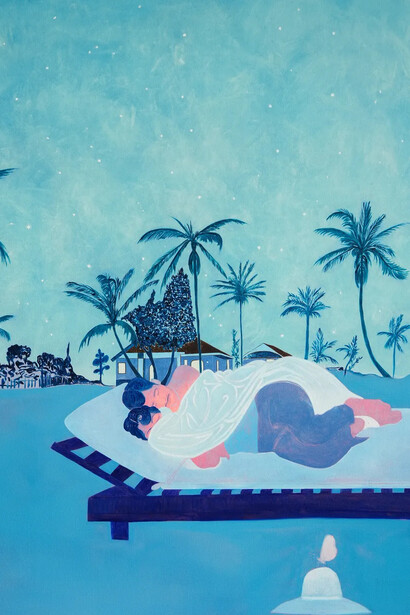 Anatole Heger, Beach nap (detail), 2026. Courtesy of M+B