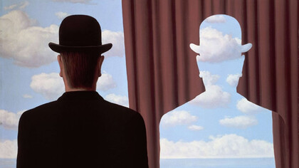 René Magritte, Decalcomania, 1966