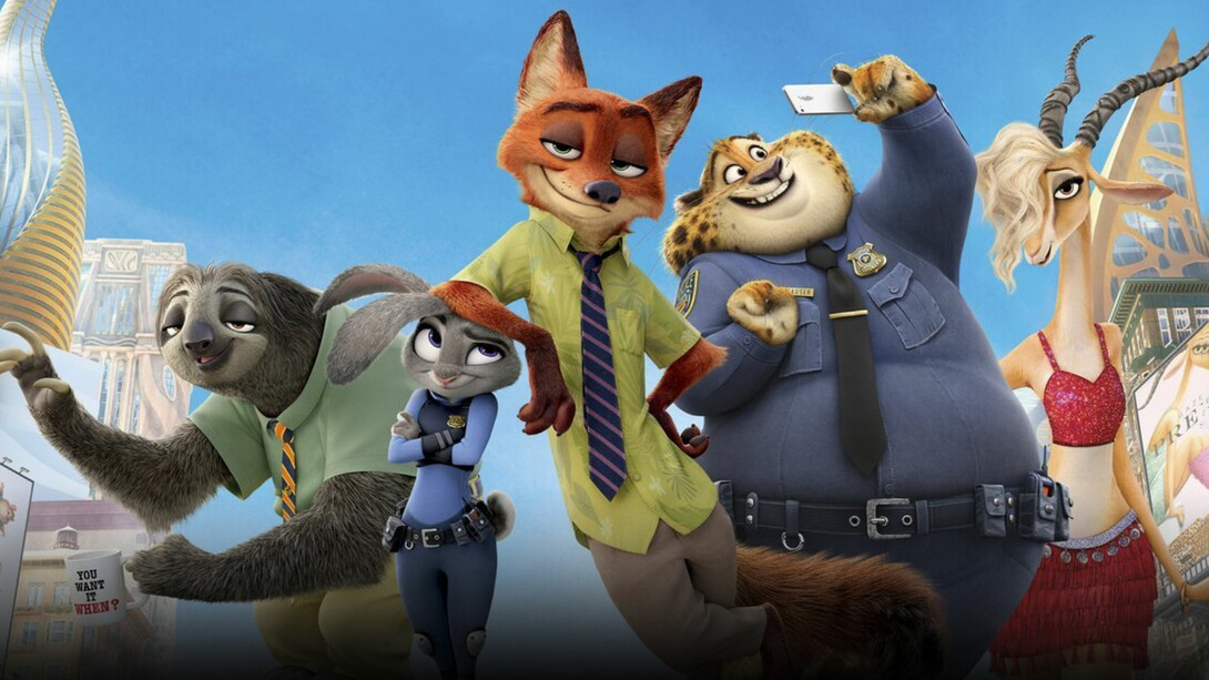 Poster oficial de la película animada Zootrópolis (2016)