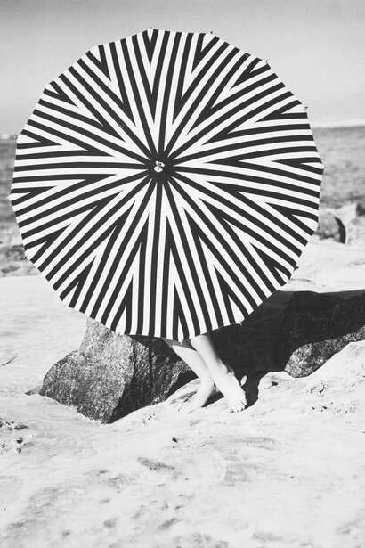 Hermann Landshoff - "The striped parasol", model January Rylander