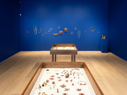 Claude Lalanne. Bijoux, Exhibition view. Courtesy of Paul Kasmin Gallery