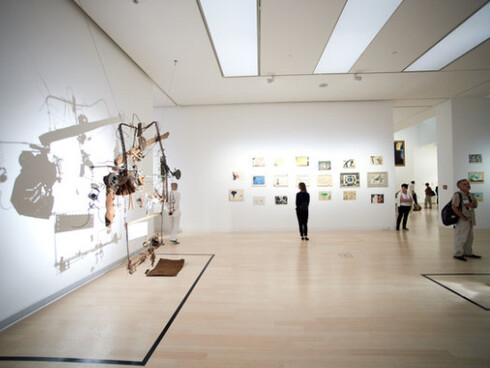 Sparse Alkali Flats, Exhibition view. Courtesy of Ludwig Museum