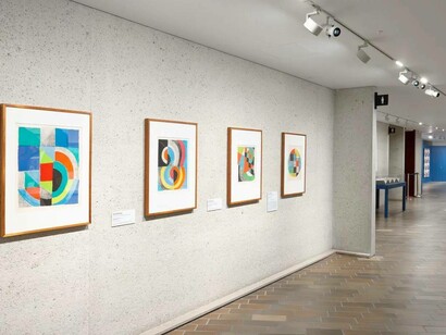 Know my name. Kee, Jackson and Delaunay, exhibition view. Courtesy of the National Gallery of Australia