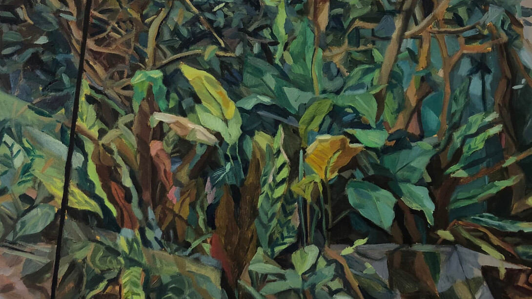 Irene Habegger, Reptilarium (detail), 2025. Mit freundlicher genehmigung des Museums Franz Gertsch