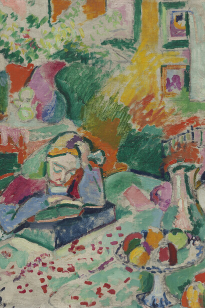 Henri Matisse, Intérieur à la fillette (la lecture), 1905-1906, Avec l'aimable autorisation du Musée d'Art Moderne de Paris
