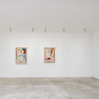 Stefan Nikolaev, The innocent eye, vue de l'exposition. Avec l'aimable autorisation de Michel Rein