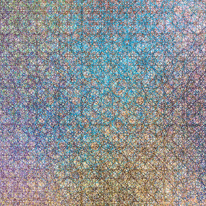 Tim Head, Solaris 1 (detail), 2013. Unique UV inkjet print on acrylic. 120 × 120 cm