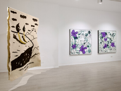 Varios artistas, Udol, vista de exhibición. Cortesía de la Galería Pep Llabrés