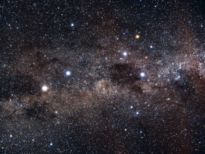 La constelación Crux, conocida como La Cruz del Sur