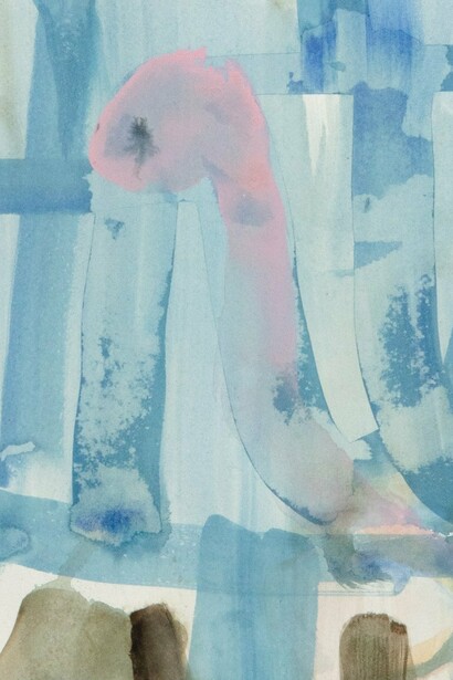 Janis Provisor, Snake Sebastian (detail). Courtesy of the artist and Halsey McKay Gallery