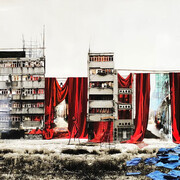 Daphné Mandel "Back Alleys Backstage" [Hong Kong, 2018]. Courtesy of Blue Lotus Gallery