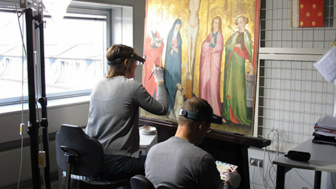 From the Museum’s Laboratory. Courtesy of Wallraf-Richartz-Museum