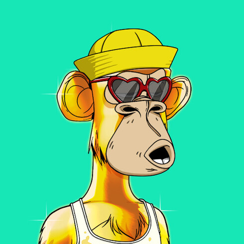 The Bored Ape Yacht Club collection, featuring images of cartoon apes
