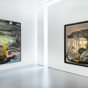 Alex Feuerstein, Exhibition view. Courtesy of galerie burster