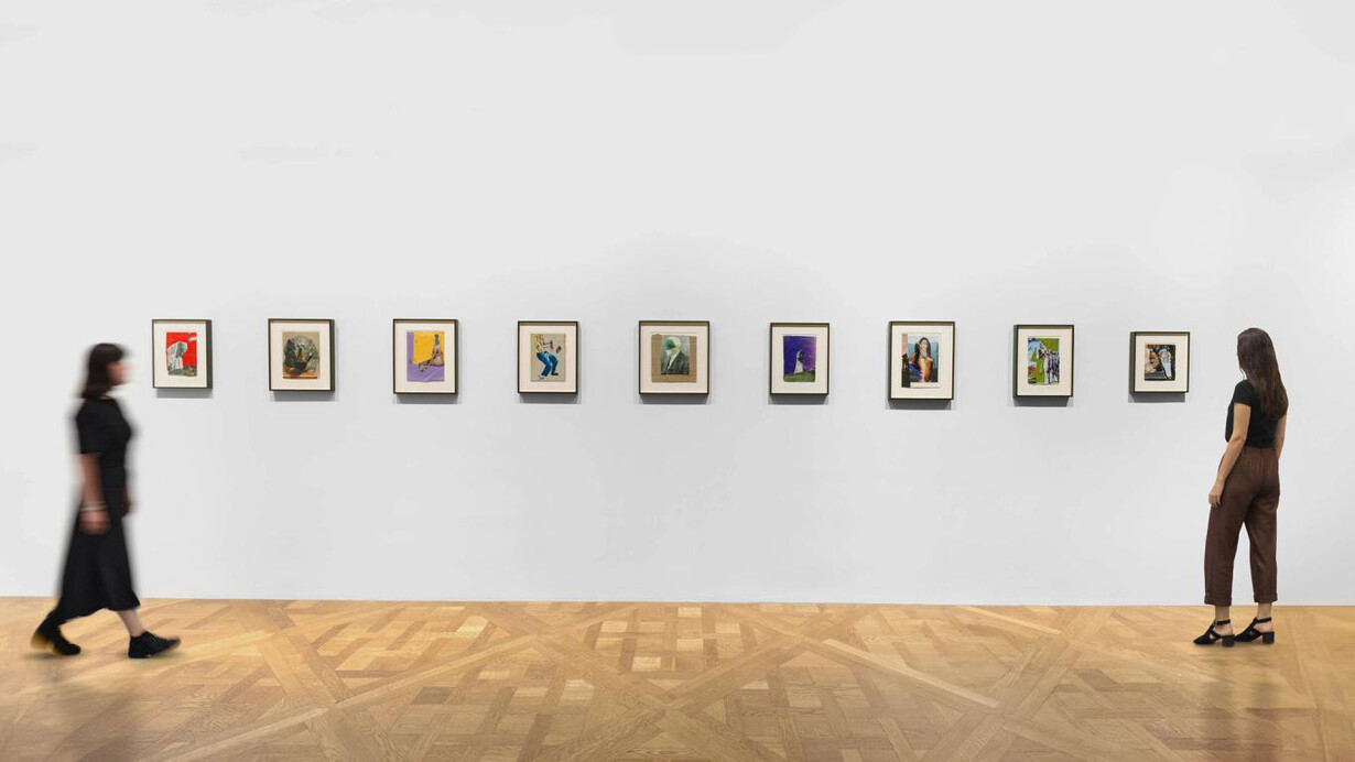 Noah Davis, Ancient reign, exhibition view. Courtesy David Zwirner