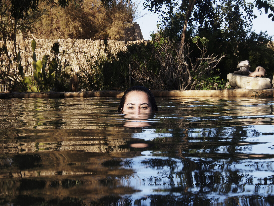 Mouna Saboni, La peur, Égypte, 2015 © Mouna Saboni, OEuvre exposée à l’IMA