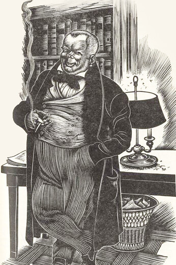 Fritz Eichenberg’s illustrations for Crime and Punishment, 1938