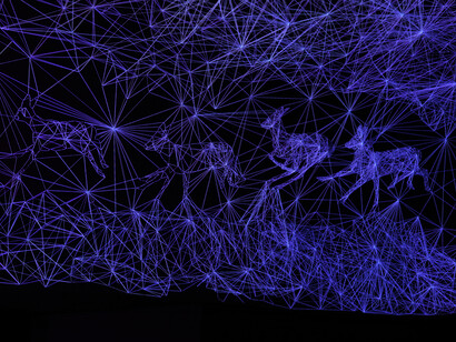 Installation view of Julien Salaud, Grotte Stellaire (2012), Palais de Tokyo, Paris. Courtesy of the artist and Galerie Suzanne Tarasieve, Paris. Photo : André Morin