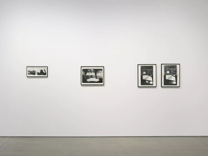 Robert Frank, Hope makes visions, exhibition view. Courtesy of Pace Gallery