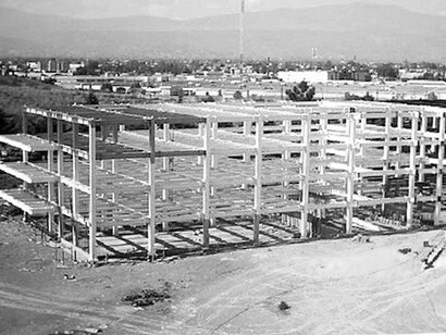 Construcción de la ex cárcel de mujeres Santa Martha Acatitla, Ciudad de México 
