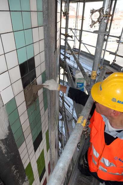 The renovation of Torre Arcobaleno