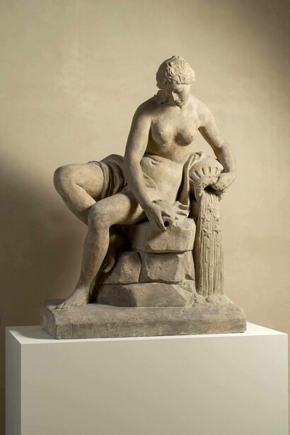 Václav Prachner, Vltava, 1818, sandstone, NGP. Courtesy of Národní galerie Praha