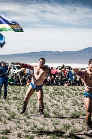 Danza rituale prima della lotta