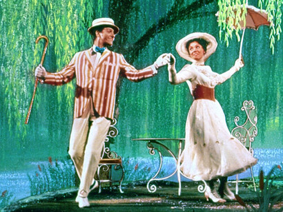 Mary Poppins balla con Bert