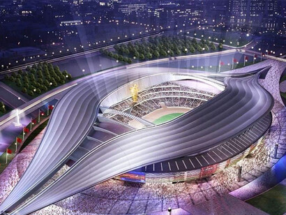 Stadio di Pechino, rendering
