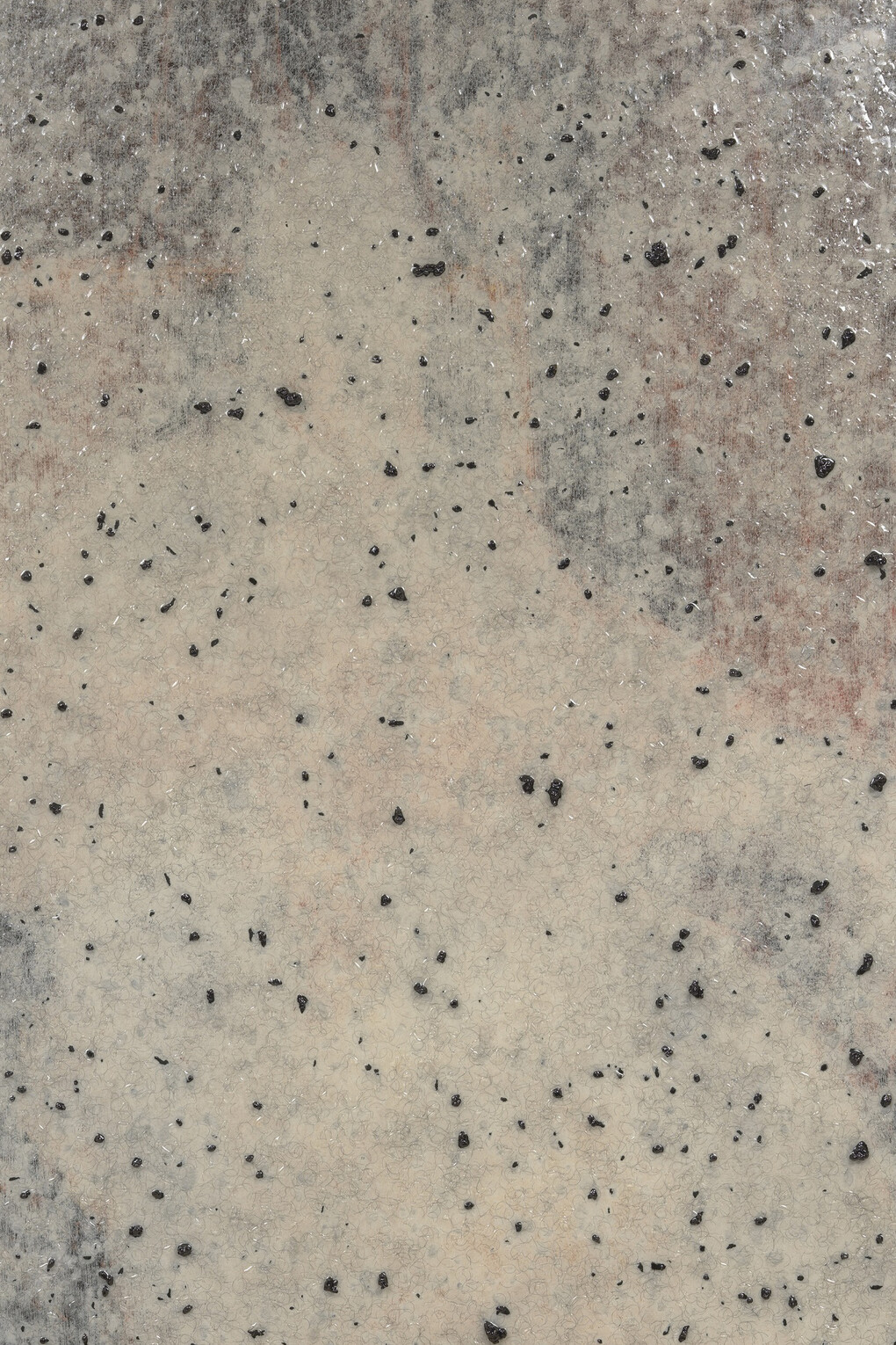 Hi Fidelity, 2014-16, Archival print, canvas, resin, synthetic hair, acrylic, grit, fibre board, 101 x 120 cm © David James, by courtesy of the artist