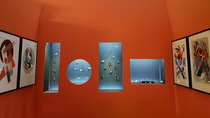 General view of the exhibition at the Moscow Kremlin Museums