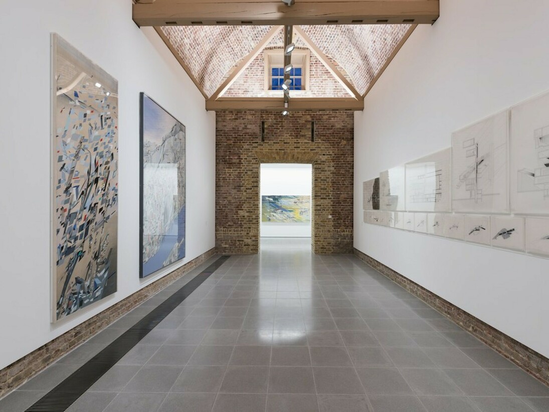Zaha Hadid, exhibition view. Courtesy of Serpentine Gallery 