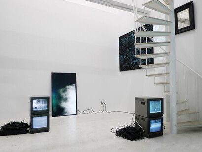 In the cloud, installation view 6