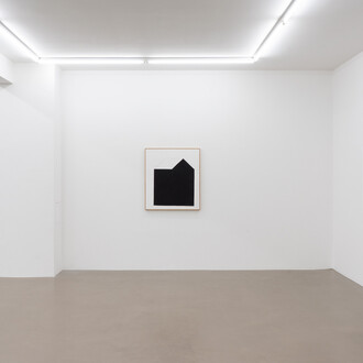 Horst Antes, Keine paare, keine gruppen, ausstellungsansicht. Mit freundlicher genehmigung von Meyer Riegger