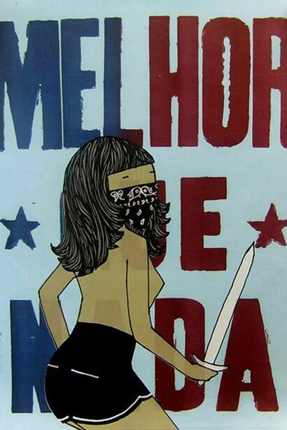 Kid Acne “Melhor Que Nada”, Silk screen, 19″ x 26″ , Limited Edition of 75