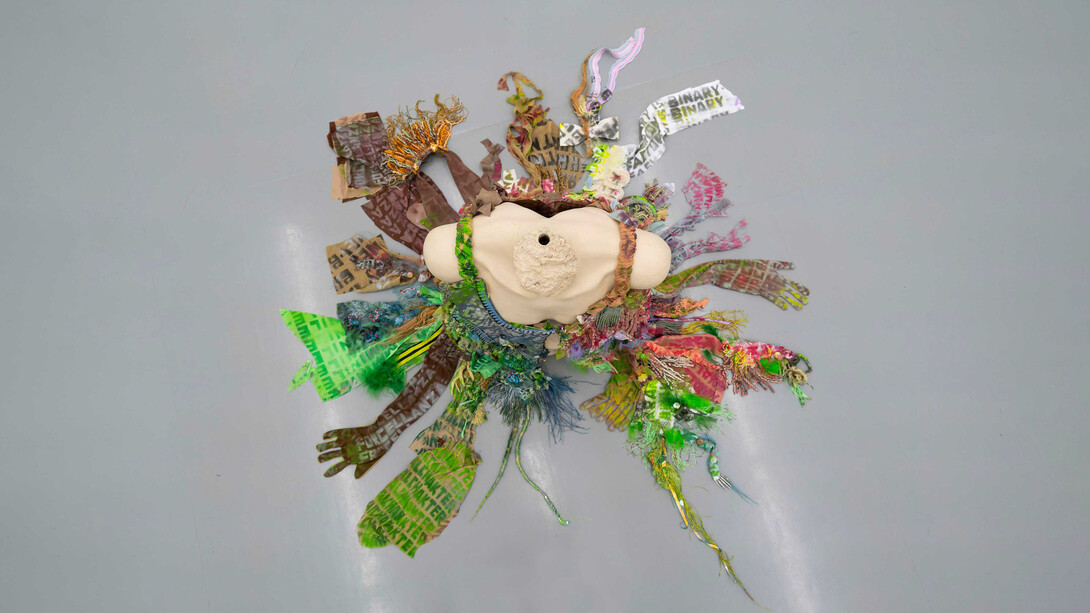 Dario Biancullo, Analcharakter, 2021, mixed media