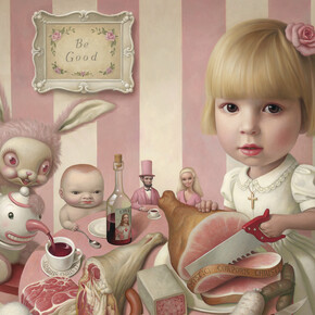 Mark Ryden, Rosies Tea Party. Courtesy Dorothy Circus Gallery