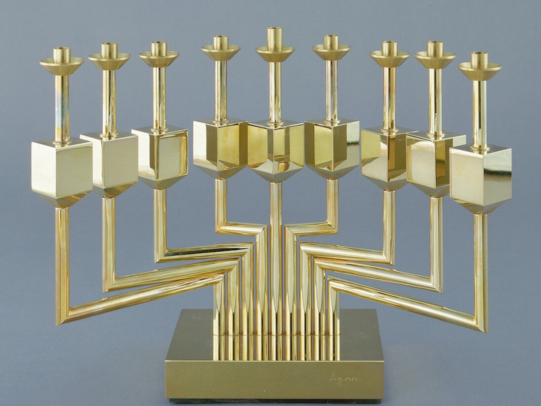 Masterpieces & Curiosities: Memphis Does Hanukkah, Exhibition view. Courtesy of Jewish Museum