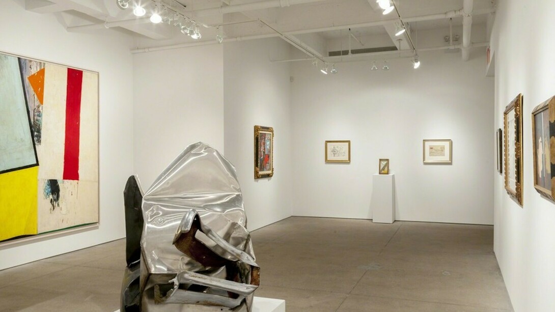 Artists of the New York School, Exhibition view. Courtesy of Allan Stone Projects