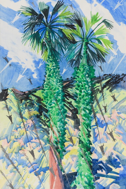 Tsvetkov Dmitriy, #2 from the series "Mountains" (detail), 2015. Courtesy of Ruarts Gallery 