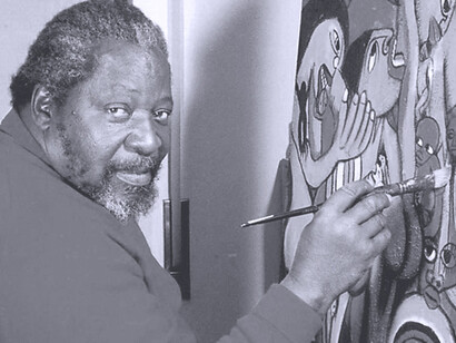 La obra de Malangatana a menudo se concentró en los acontecimientos histórico políticos de su país, sobre todo hasta la independencia de Mozambique en 1975