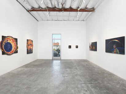 Installation view of Jim Adams: Eternal Witness